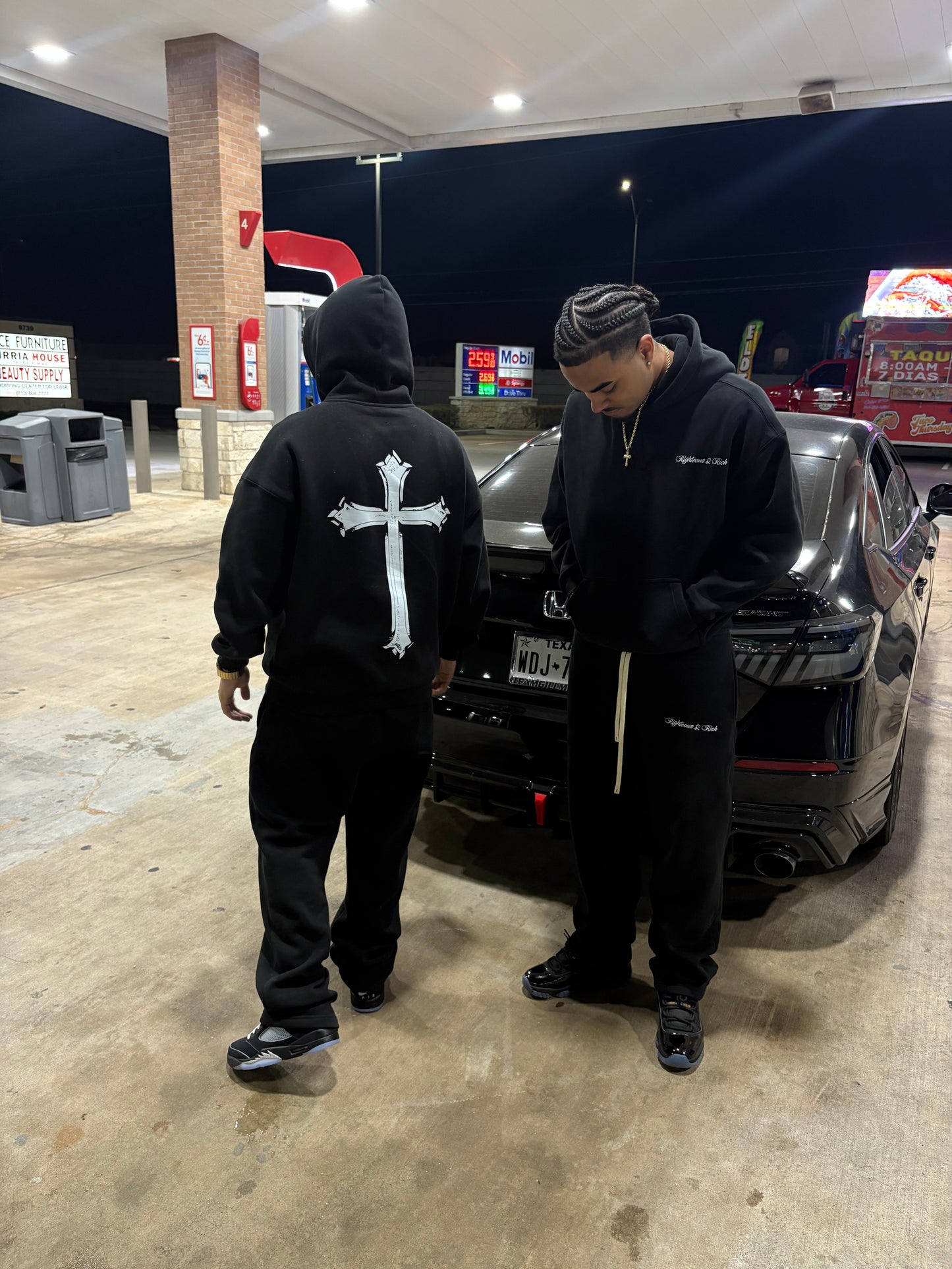 Righteous & Rich Hoodie Set