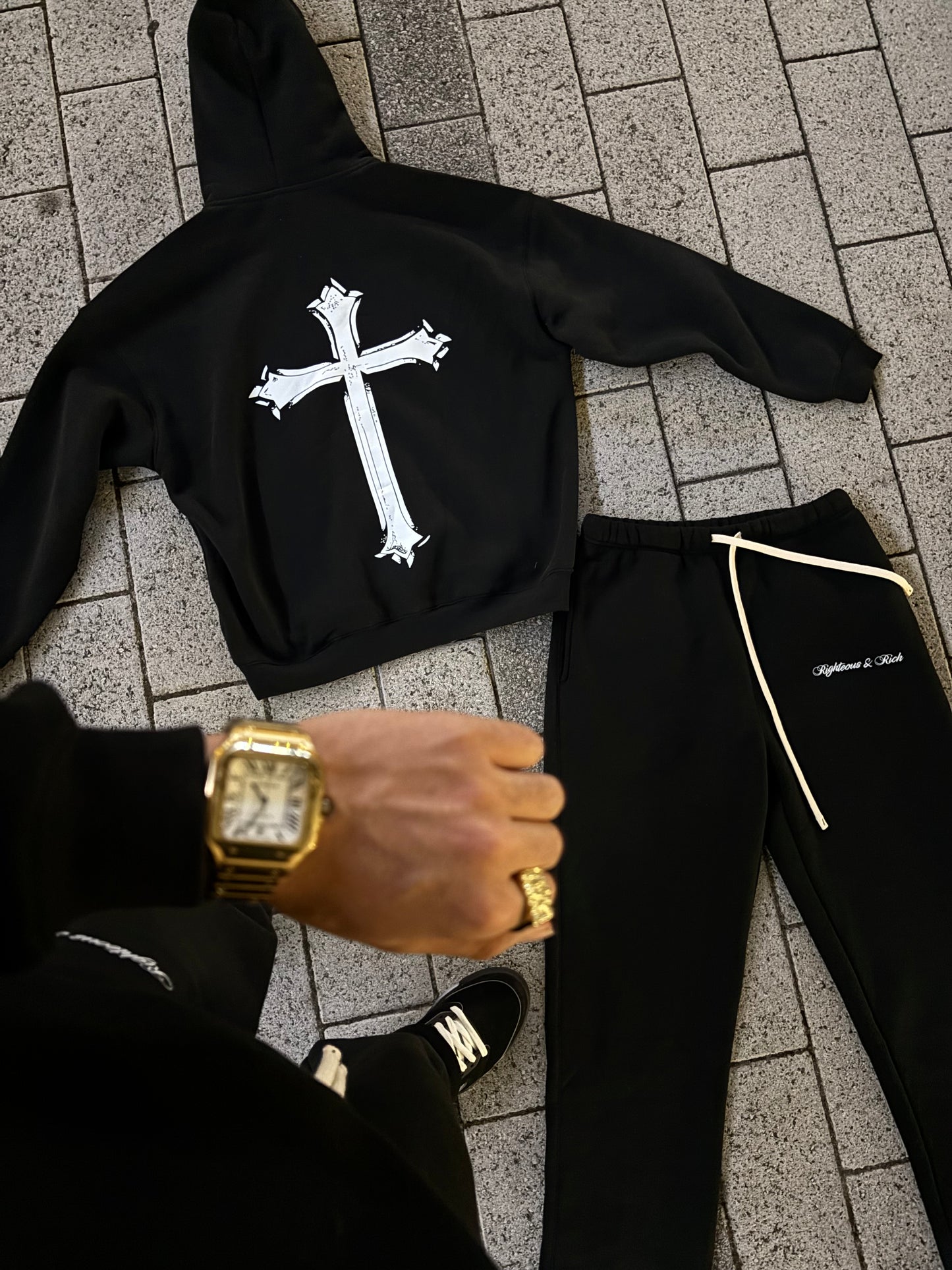 Righteous & Rich Hoodie Set